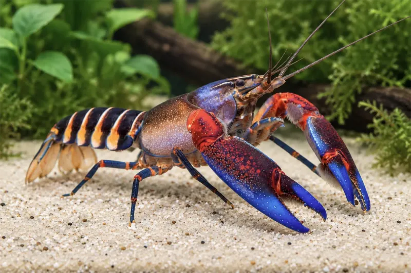 Blauer Tigerkrebs – Cherax Blue Claw